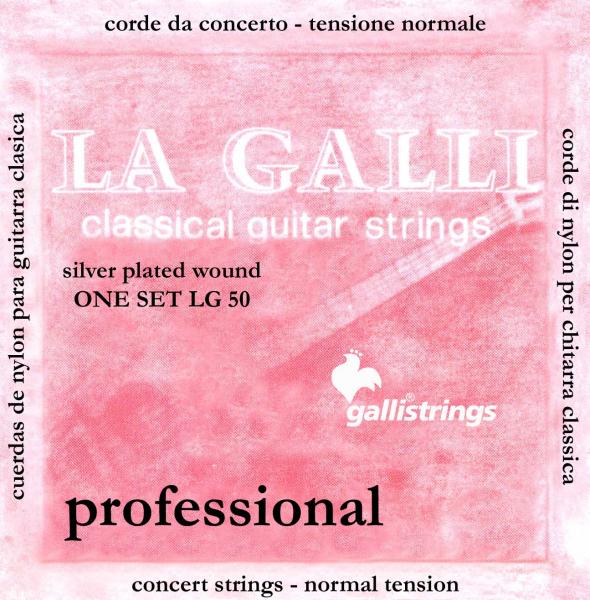 Galli LG-50 Normal Tension Klasik Gitar Tel Takımı - 1