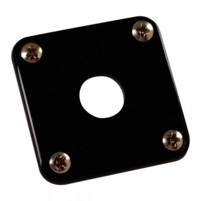 Gibson PRJP-010 Jack Plate (Siyah Plastik) - 1