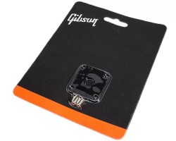 Gibson PRJP-010 Jack Plate (Siyah Plastik) - 2