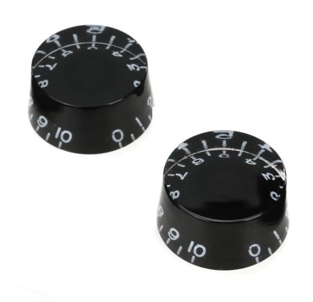 Gibson PRSK-010 Speed Knobs Black (2 Wolüme-2 Tone) - Gibson