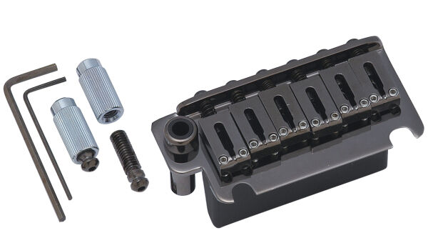 Gotoh 510T-FE1 CK Strat Stil Cosmo Black Tremolo Köprüsü - 1