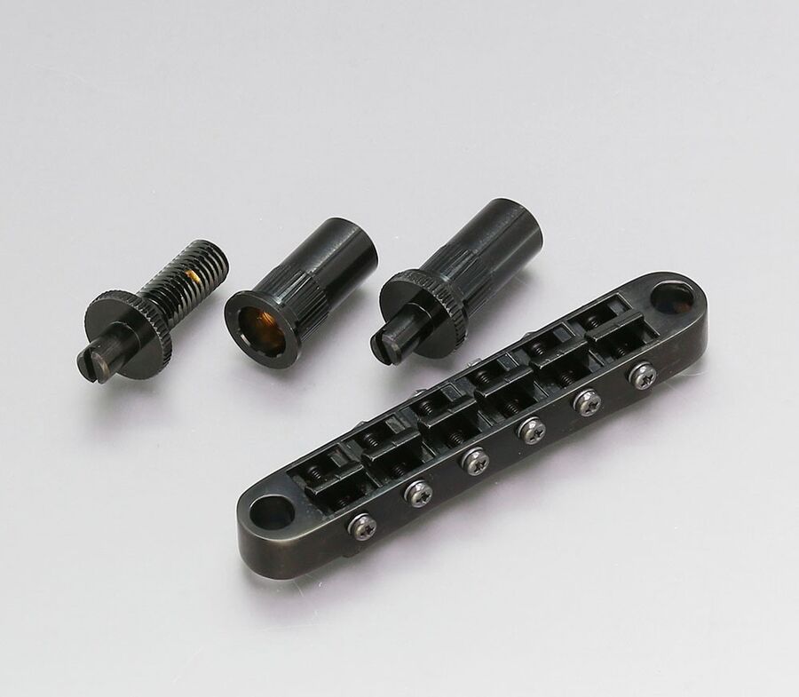 Gotoh GE103BTBK Black Tune O Matic Köprü - 1