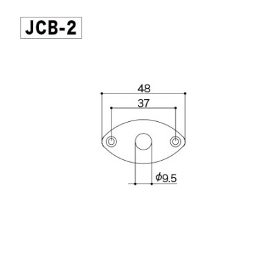 Gotoh JCB-2 Cosmo Black Jack Plate - 2