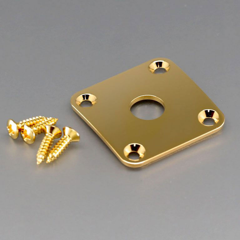 Gotoh JCB4-GG Gold Metal Jack Plate - 1