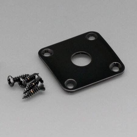 Gotoh JCB4B Black Metal Jack Plate - Gotoh