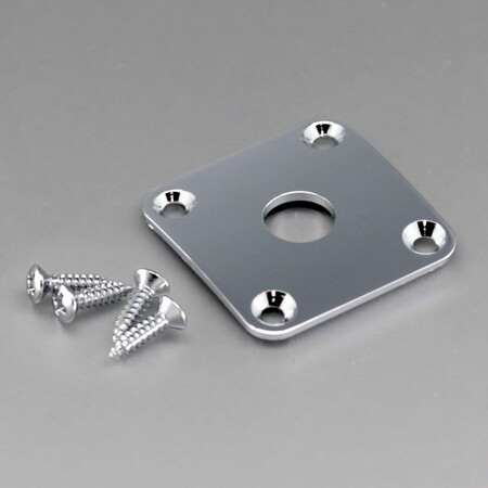 Gotoh JCB4C Chrome Metal Jack Plate - Gotoh