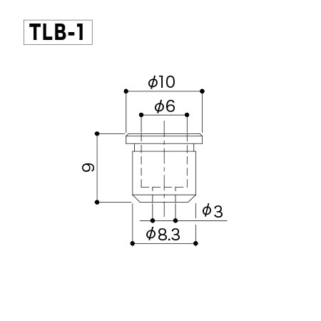 Gotoh TLB-1AGC Mat Nikel Guitar String Ferrule-Tel Yüzüğü (6'lı Set) - 2