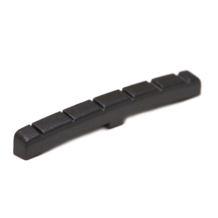 GraphTech PT-5000-00 Black Tusq Fender Stil Sloted Üst Eşik & Nut - 1