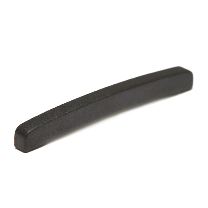 GraphTech PT-1000-00 Black Tusq Fender Stil Blank Nut Curved Bottom - 1