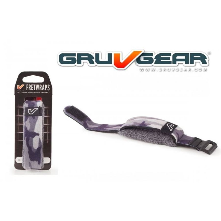 Gruv Gear Fretwrap Camo Beyaz – Large - 1