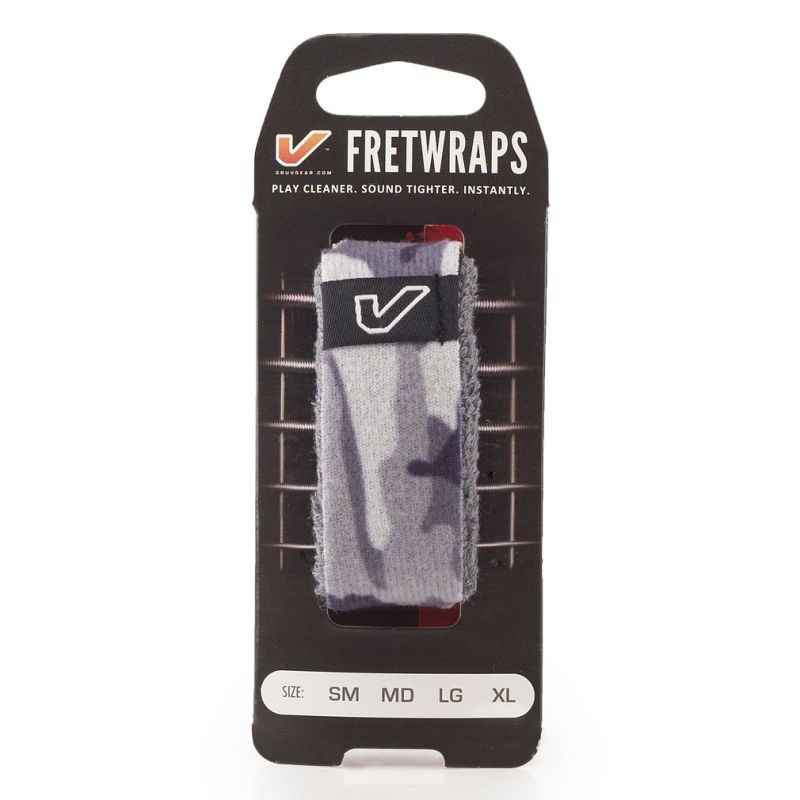 Gruv Gear Fretwrap Camo - Beyaz - Medium - 1