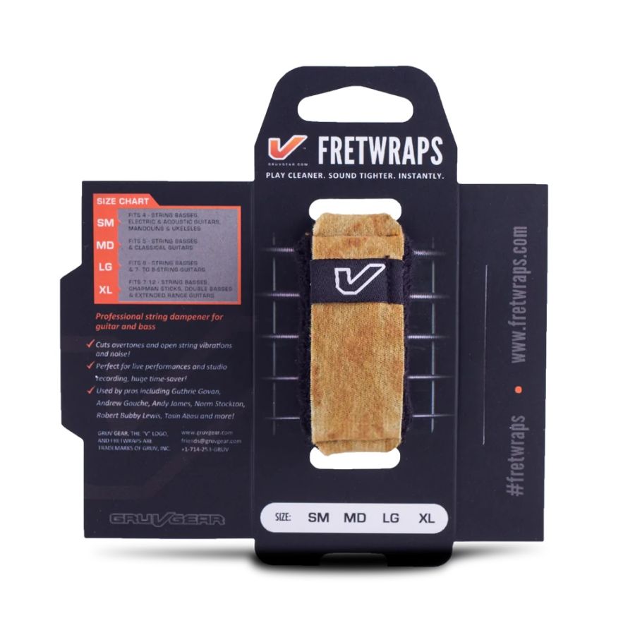 Gruv Gear FretWrap FW-1PK-LIT-SM Wood Maple - Small - 1