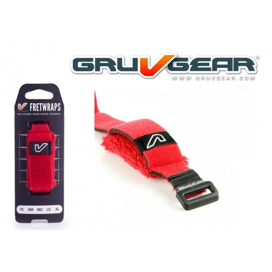 Gruv Gear Fretwrap FW-1PK-RED-LG Kırmızı - Large - 1