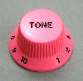 Ibanez Hat Type Pink Tone Knob Tek - İbanez