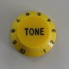 Ibanez Hat Type Yellow Tone Knob Tek - İbanez