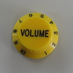 Ibanez Hat Type Yellow Wolüme Knob Tek - İbanez