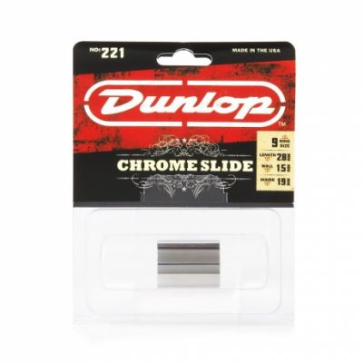 Jim Dunlop 221 ( 9 Ring) Medium Knuckle Chrome Slide - 3