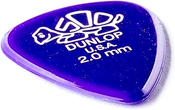 Jim Dunlop 41R2.0 Tortex Delrin Mor 2mm Gitar Penası Tek - 2