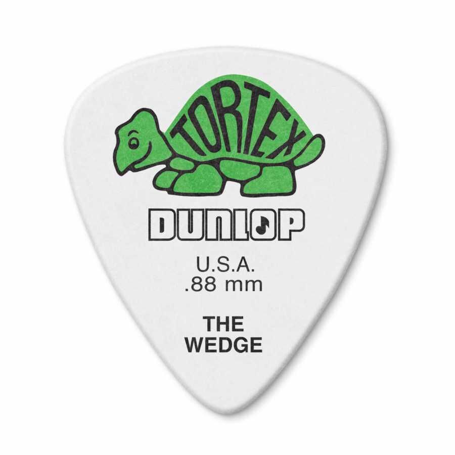 Jim Dunlop 424P-1 Tortex Wedge .88mm Pena - 1