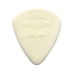 Jim Dunlop - Jim Dunlop 44R.46-46mm Nylon Standard Krem Gitar Penası