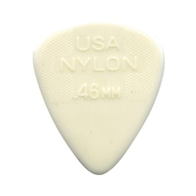 Jim Dunlop 44R.46-46mm Nylon Standard Krem Gitar Penası - 1