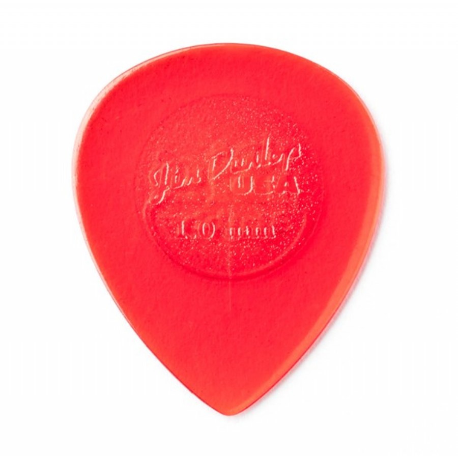 Jim Dunlop 475P1.0 Big Stubby Jazz Red Büyük 1.0mm Pena Tek - 1