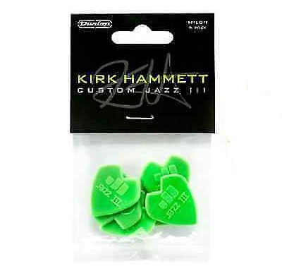 Jim Dunlop 47PKH3N Kirk Hammett Jazz III 6'lı Pena Seti - 1