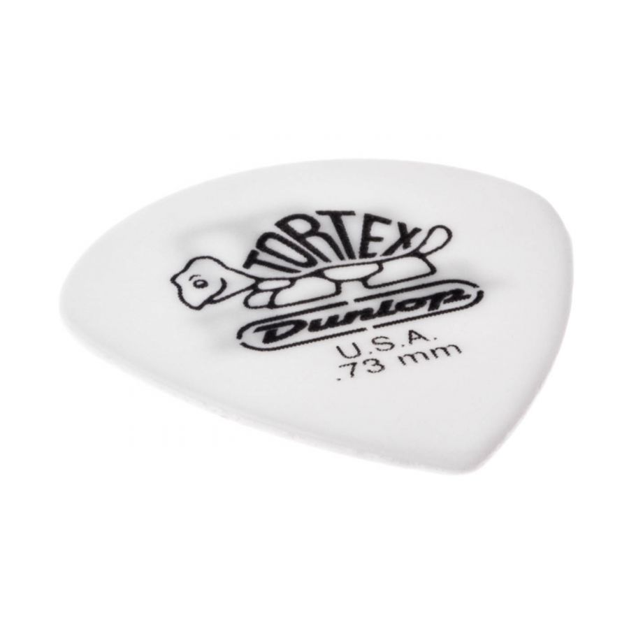 Jim Dunlop 482P0.73 Tortex White Jazz III Pena - 2