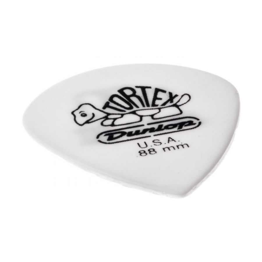 Jim Dunlop 482P0.88 Tortex White Jazz III Pena - 2