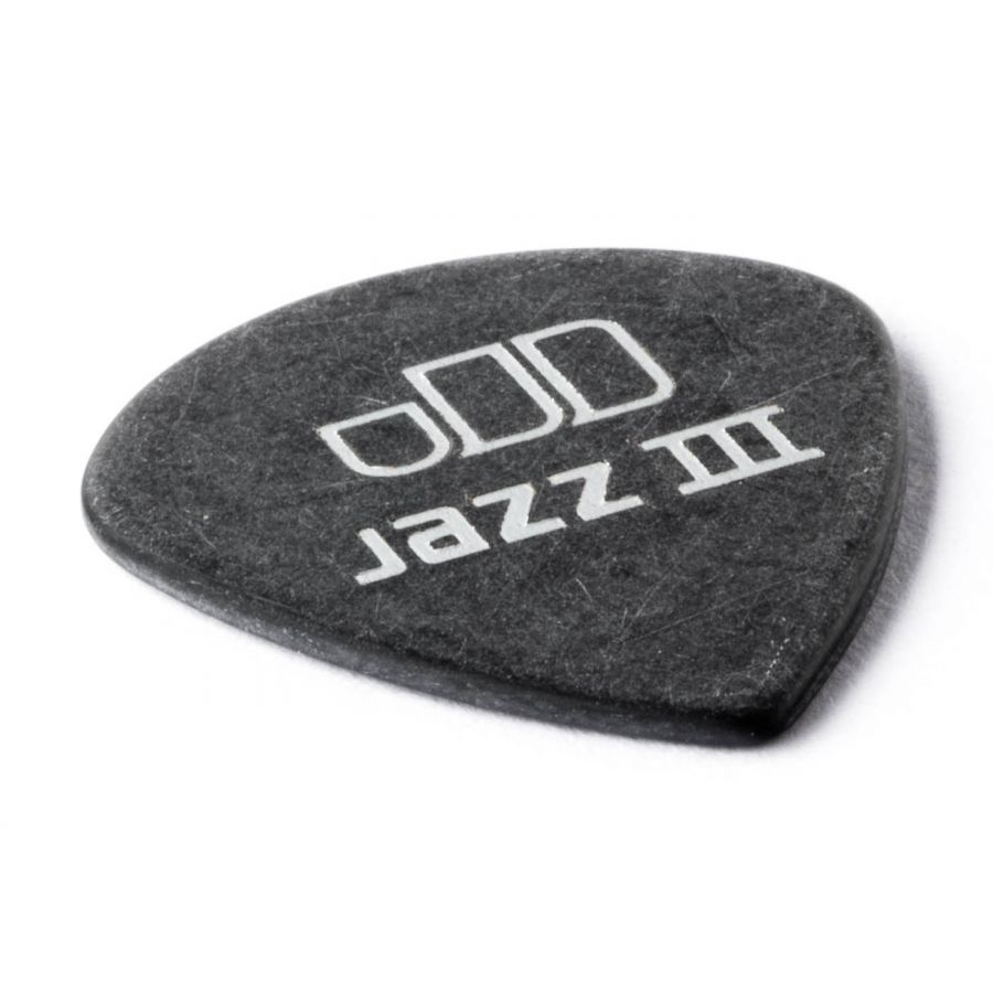 Jim Dunlop 482P1.00 Tortex Black Jazz III Pena - 2