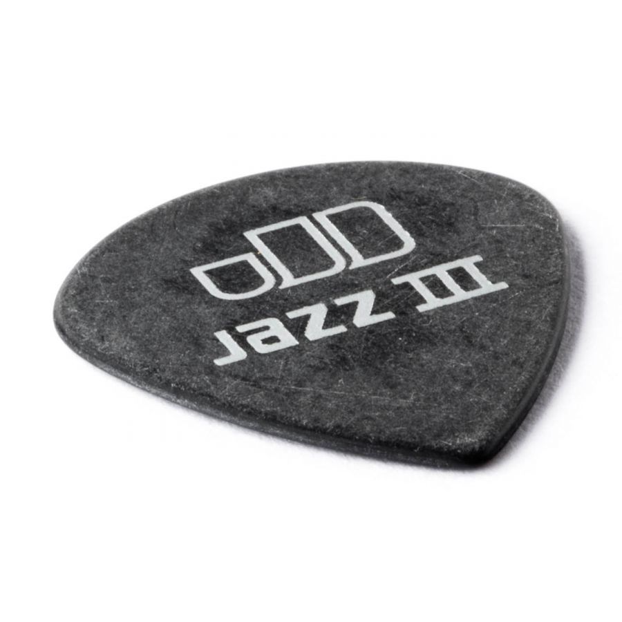 Jim Dunlop 482R1.14 Tortex Black Jazz III Tek Pena - 2