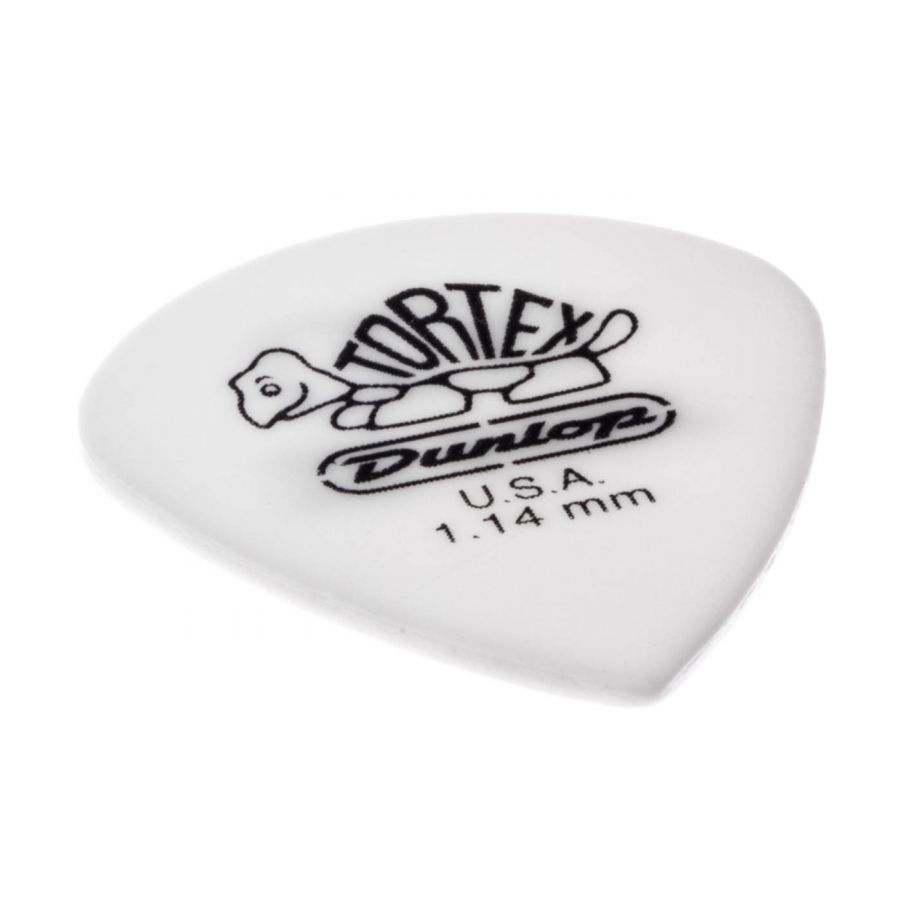 Jim Dunlop 482P1.14 Tortex White Jazz III Pena - 2