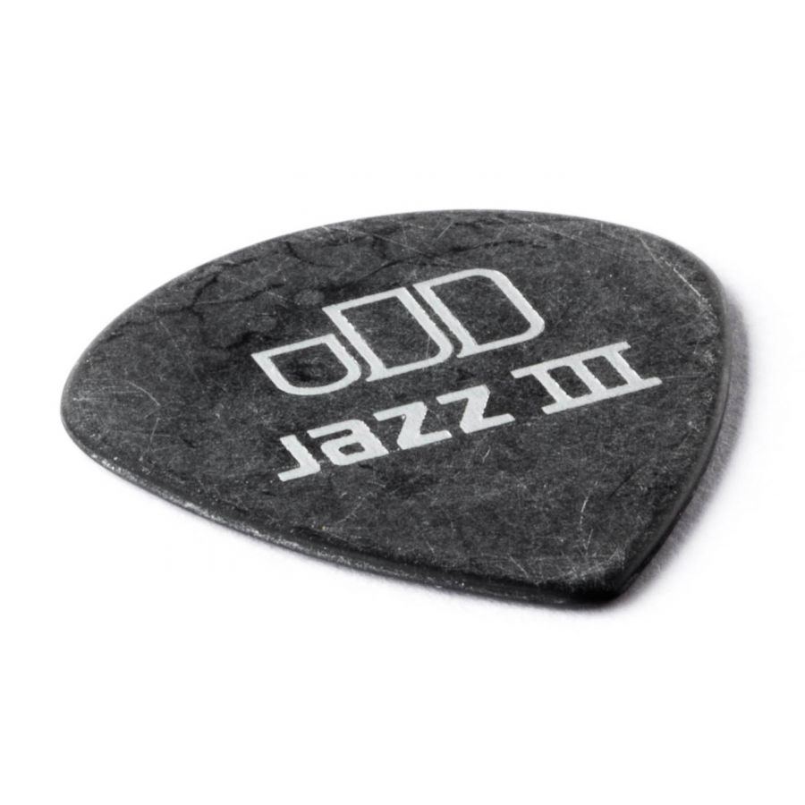 Jim Dunlop 482-135 Tortex Black Jazz III Pena - 2