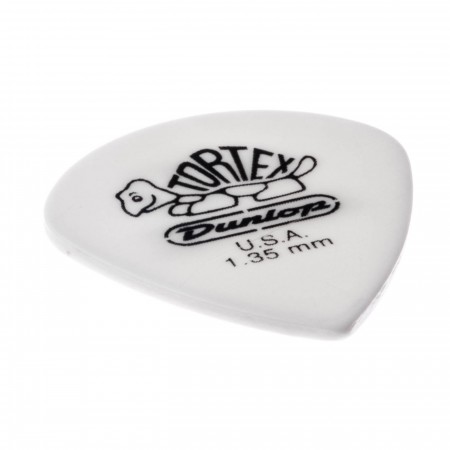 Jim Dunlop 482P1.35 Tortex White Jazz III Pena - 2