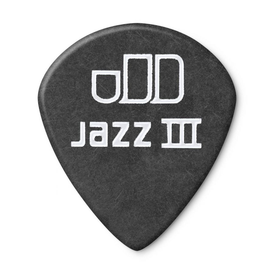 Jim Dunlop 482R1.50 Tortex Black Jazz III Pena Tek - 3