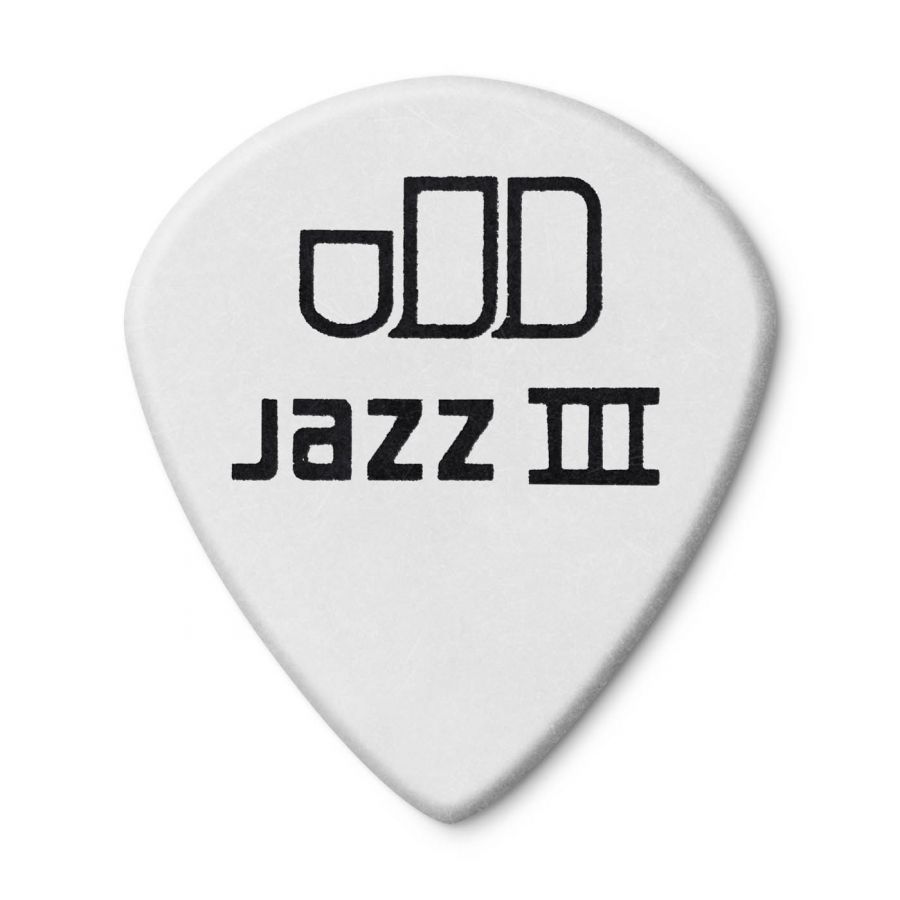 Jim Dunlop 482P1.50 Tortex White Jazz III Pena - 4