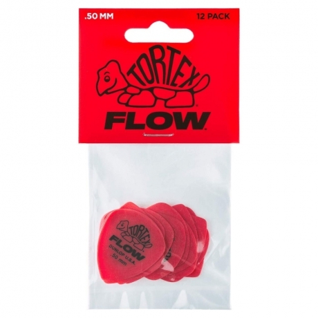 Jim Dunlop 558P.50 Tortex 50mm Flow 12li Pena - 1