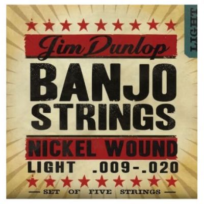 Jim Dunlop DJN0920 Nikel Banjo Teli (.009–.020) - 1