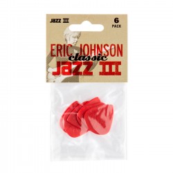 Jim Dunlop Eric Johnson Signature Jazz III 6’lı Pena Seti - 1