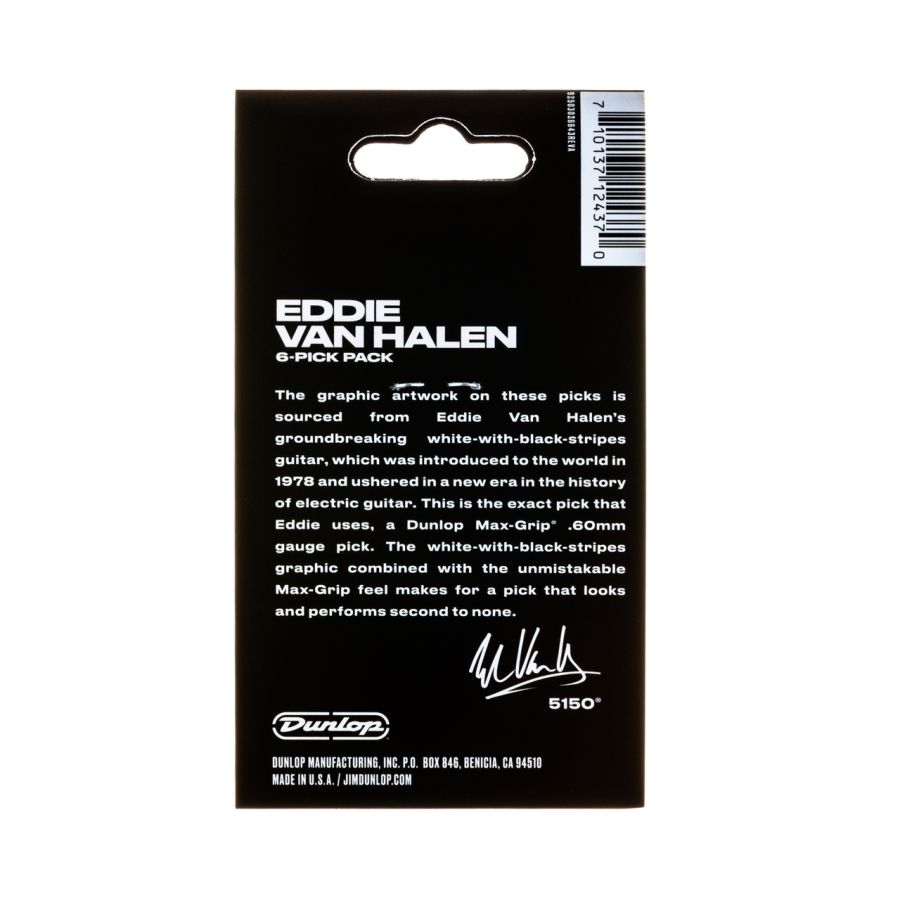 Jim Dunlop EVHP03 Eddie Van Halen Frankenstein 60mm 6lı Pena - 2