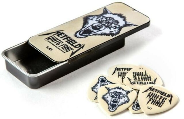 Jim Dunlop Hetfıeld's Whıte Fang™ Custom Flow® 1.0mm Kutu Pena - 1