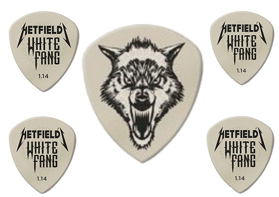 Jim Dunlop Hetfıeld's Whıte Fang™ Custom Flow® 1.14mm Kutu Pena - 2