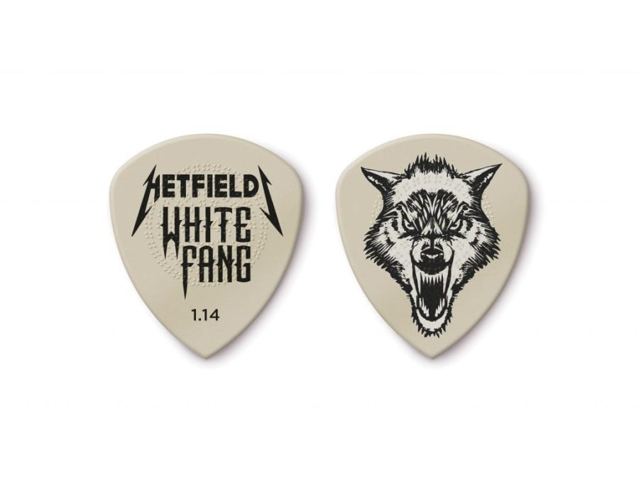 Jim Dunlop Hetfıeld's Whıte Fang™ Custom Flow® 1.14mm Pena (Tek) - 1