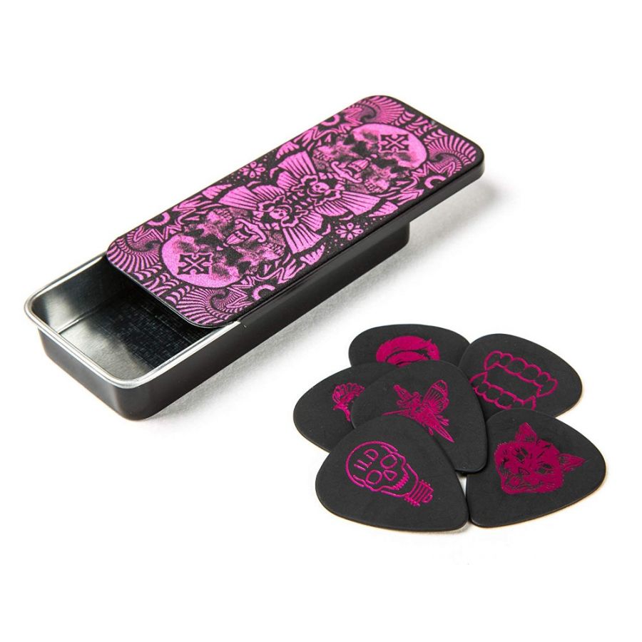 Jim Dunlop I Love Dust Magenta 88mm 6'lı Kutu Pena - 1