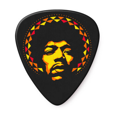 Jim Dunlop Jımı Hendrıx™ '69 Psych Serıes Aura Mandala Gitar Pena - Jim Dunlop