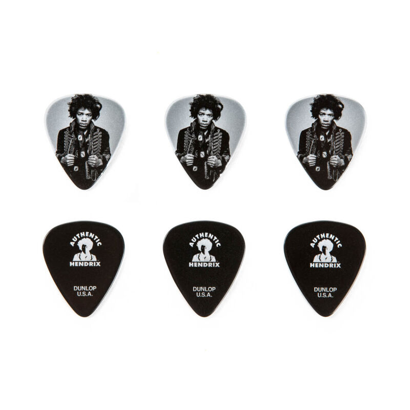 Jim Dunlop Jimi Hendrix Heavy Kutu Pena Seti (6’lı) - 1