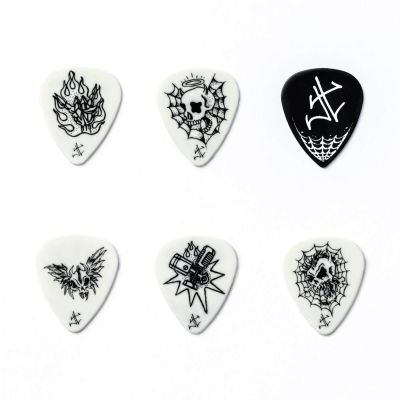 Jim Dunlop JPH01T088 James Hetfield Signature 0.88mm 6'lı Pena Seti - 2