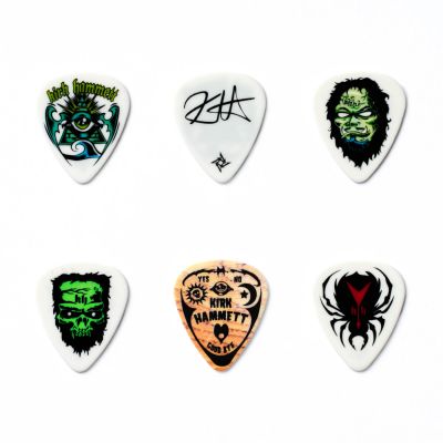 Jim Dunlop KH01T088 Kirk Hammett Signature 0.88mm 6'lı Pena Seti - 2