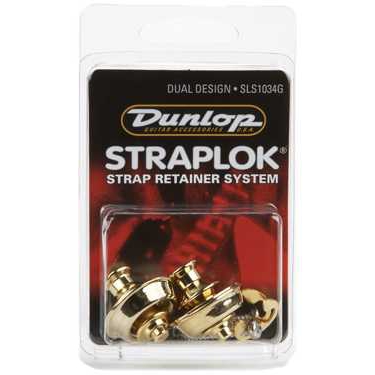 Jim Dunlop SLS1034G Gold Kilitli Straplock - 3