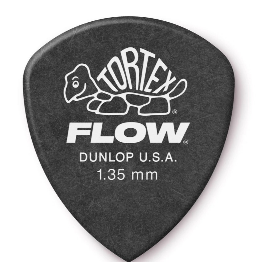 Jim Dunlop Tortex Flow 1.35mm Gitar Penası - 1